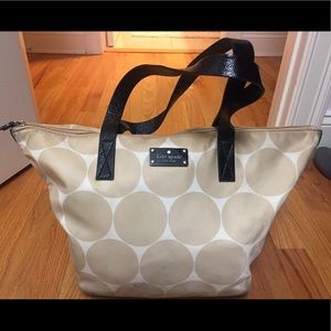 Kate spade beige circle bag